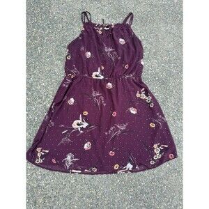 Maurice’s Size Large Purple Summer Tank Dress Sleeveless Lined straps